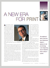 Image Reports Magazine in February 2001